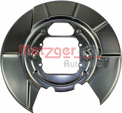 Splash Panel, brake disc METZGER 6115045