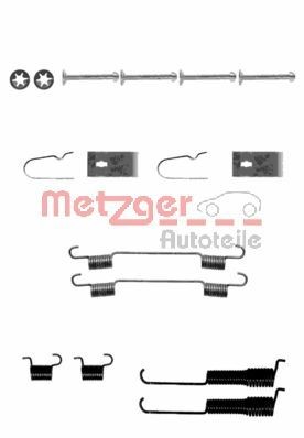 Accessory Kit, brake shoes METZGER 105-0800