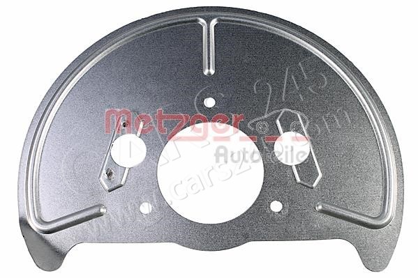 Splash Panel, brake disc METZGER 6115163