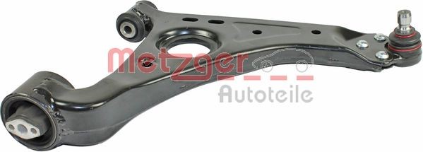 Control/Trailing Arm, wheel suspension METZGER 58093502