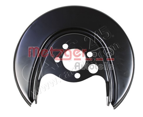 Splash Panel, brake disc METZGER 6115218