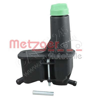 Expansion Tank, power steering hydraulic oil METZGER 2140033