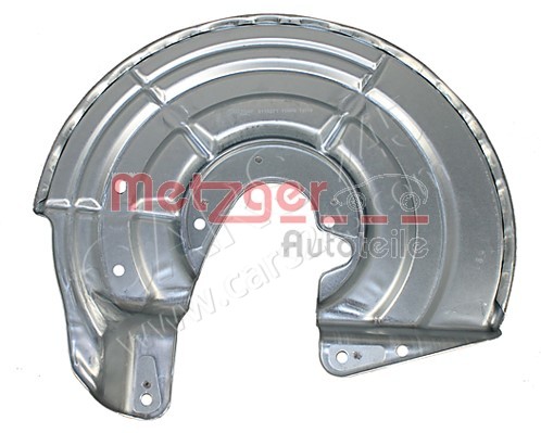 Splash Panel, brake disc METZGER 6115271 2
