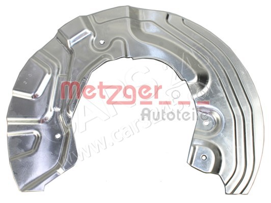 Splash Panel, brake disc METZGER 6115151 2