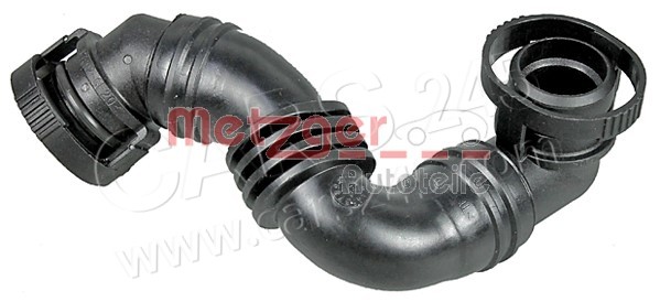 Hose, cylinder head cover ventilation METZGER 2380093