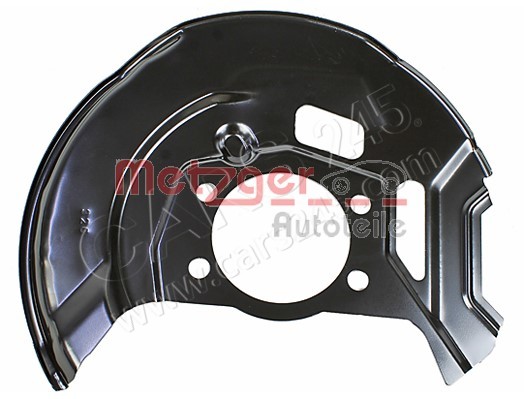 Splash Panel, brake disc METZGER 6115278 2