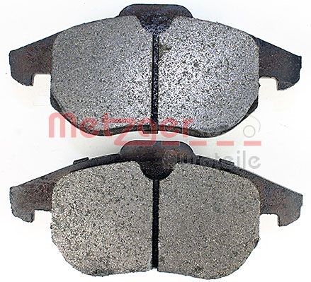 Brake Pad Set, disc brake METZGER 1170100 6