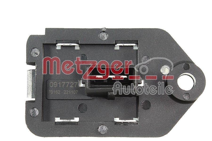 Series resistor, electric motor (radiator fan) METZGER 0917727 2