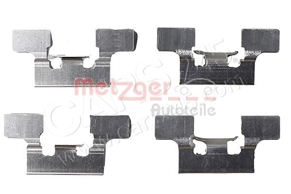 Accessory Kit, disc brake pad METZGER 109-1647