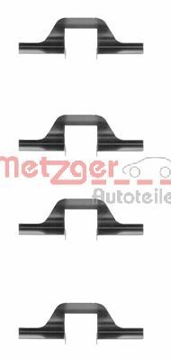 Accessory Kit, disc brake pad METZGER 109-1263