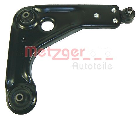 Control/Trailing Arm, wheel suspension METZGER 58041302