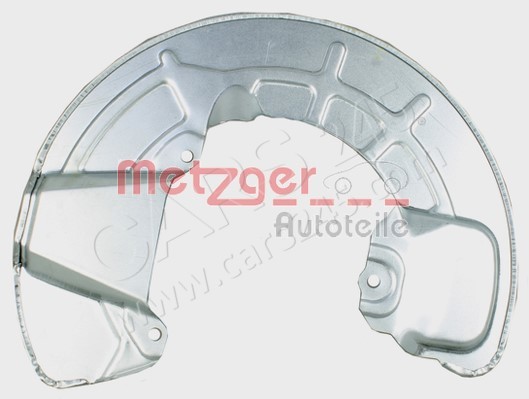 Splash Panel, brake disc METZGER 6115224 2