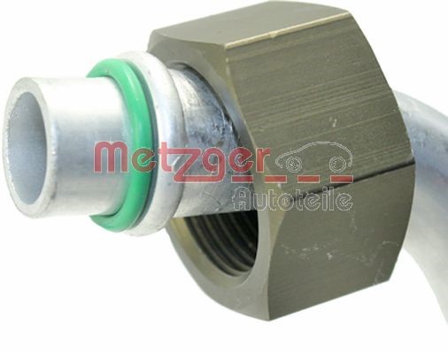 High-/Low Pressure Line, air conditioning METZGER 2360022 2
