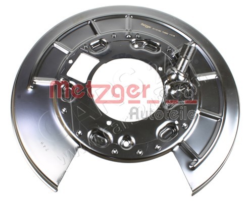 Splash Panel, brake disc METZGER 6115180