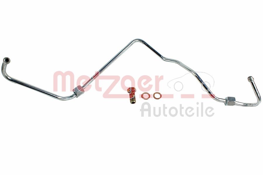 Oil Pipe, charger METZGER 2361152