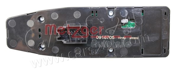 Switch, window regulator METZGER 0916705 2