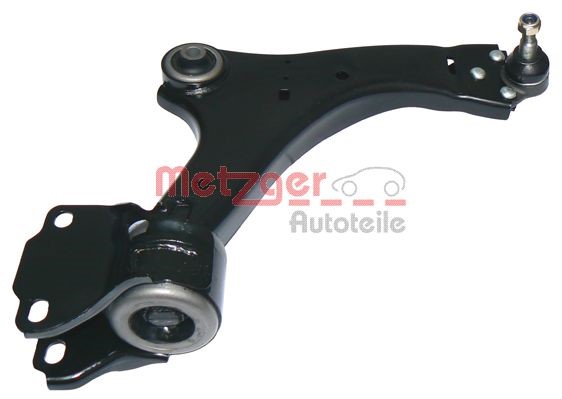 Control/Trailing Arm, wheel suspension METZGER 58043102