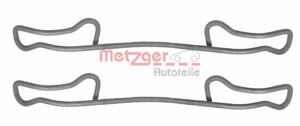 Accessory Kit, disc brake pad METZGER 109-1200