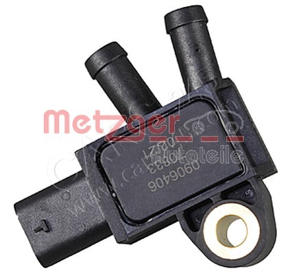 Sensor, exhaust pressure METZGER 0906406