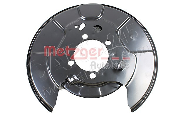Splash Panel, brake disc METZGER 6115260