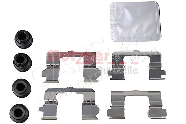 Accessory Kit, disc brake pad METZGER 109-0048