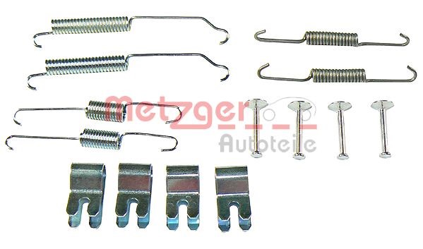 Accessory Kit, brake shoes METZGER 105-0882