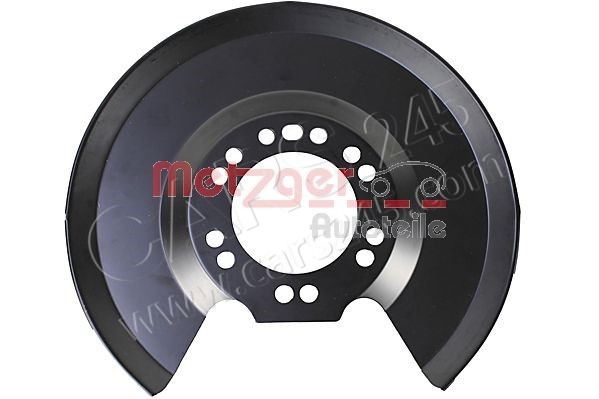 Splash Panel, brake disc METZGER 6115171
