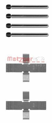 Accessory Kit, disc brake pad METZGER 109-0902