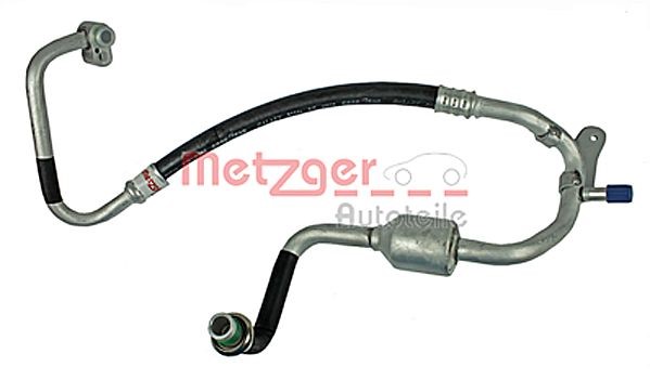 High-/Low Pressure Line, air conditioning METZGER 2360021