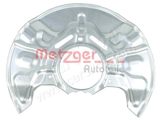 Splash Panel, brake disc METZGER 6115245