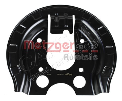 Splash Panel, brake disc METZGER 6115292 2