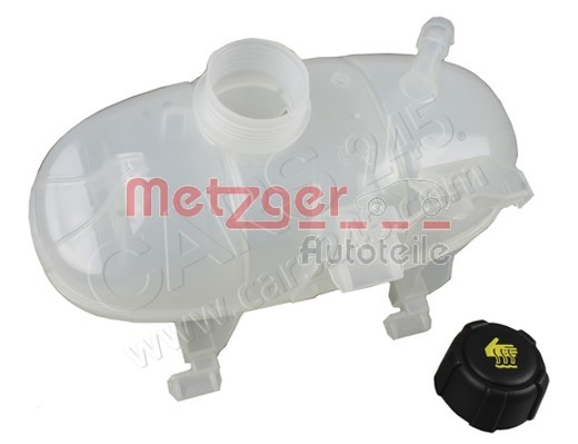 Expansion Tank, coolant METZGER 2140097