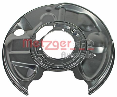 Splash Panel, brake disc METZGER 6115033