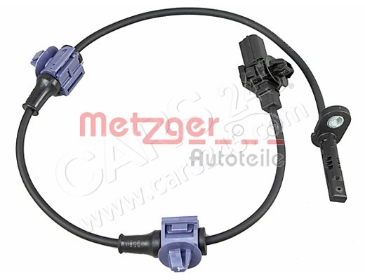 Sensor, wheel speed METZGER 09001048