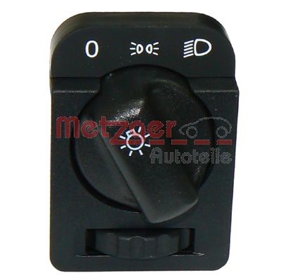 Switch, headlight METZGER 0916075