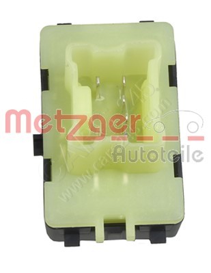Switch, window regulator METZGER 0916589 2