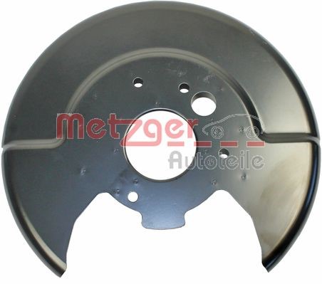 Splash Panel, brake disc METZGER 6115118