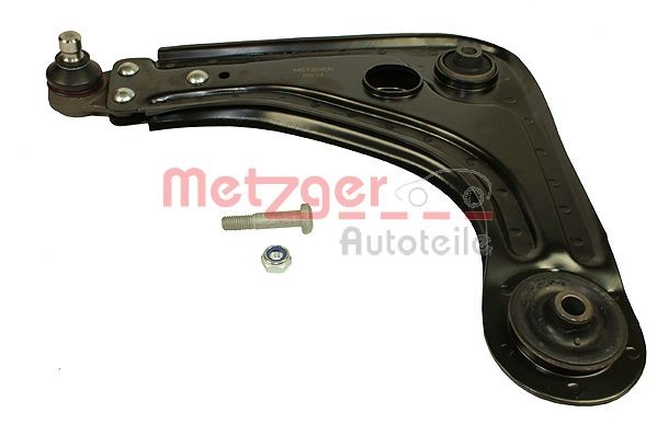 Control/Trailing Arm, wheel suspension METZGER 58040211