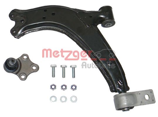 Control/Trailing Arm, wheel suspension METZGER 58026201