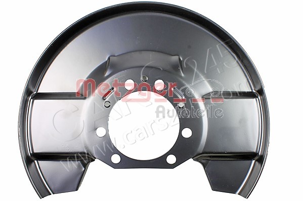 Splash Panel, brake disc METZGER 6115170