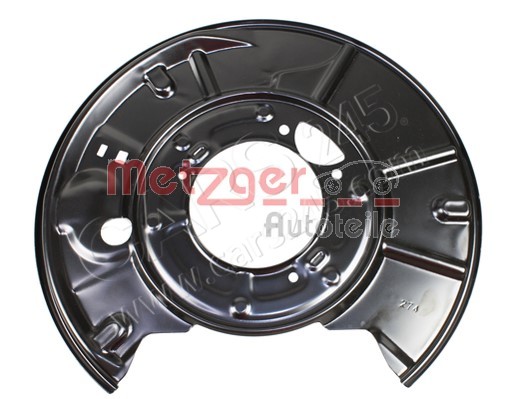 Splash Panel, brake disc METZGER 6115178