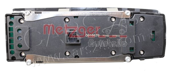 Switch, window regulator METZGER 0916676 2
