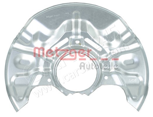 Splash Panel, brake disc METZGER 6115245 2