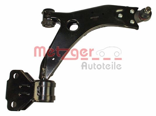 Control/Trailing Arm, wheel suspension METZGER 58076602