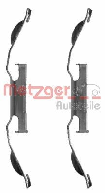 Accessory Kit, disc brake pad METZGER 109-1221