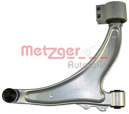 Control/Trailing Arm, wheel suspension METZGER 58070202