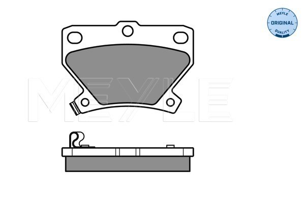 Brake Pad Set, disc brake MEYLE 0252352114/W 2