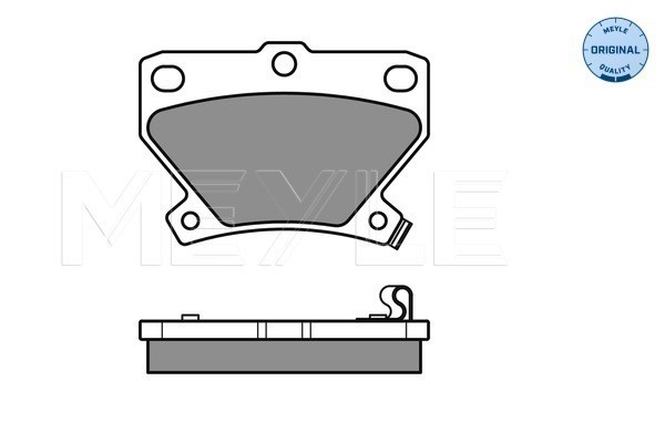 Brake Pad Set, disc brake MEYLE 0252352114/W 3