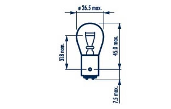 Bulb, tail light NARVA 17925