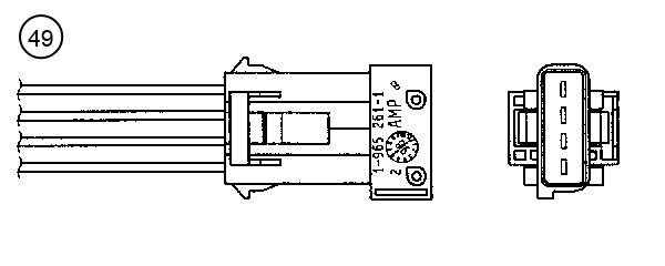 Lambda Sensor NGK 1895 2